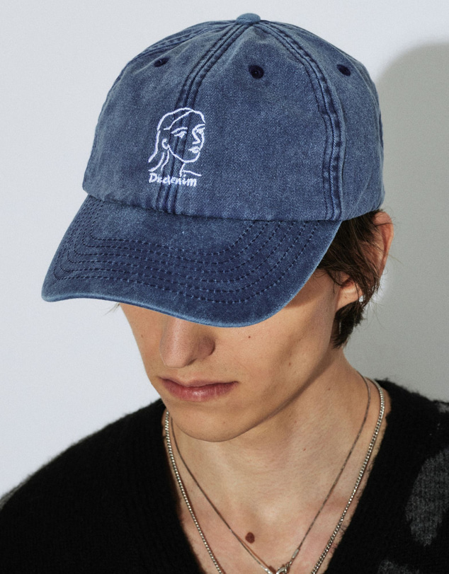 Dr Denim - Noa Cap - Washed Navy Draw