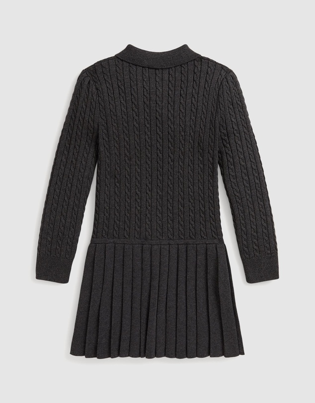 Polo Ralph Lauren - Mini-Cable Polo Sweater Dress - Babies-Kids