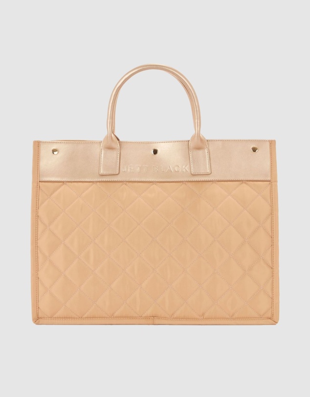 JETT BLACK - Laguna Beach Large Book Tote Bag
