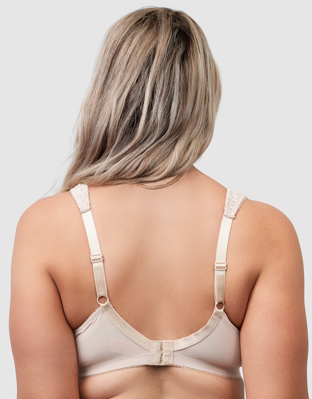 Naturana - Comfortable Wide Strap Plus Size Wirefree Bra