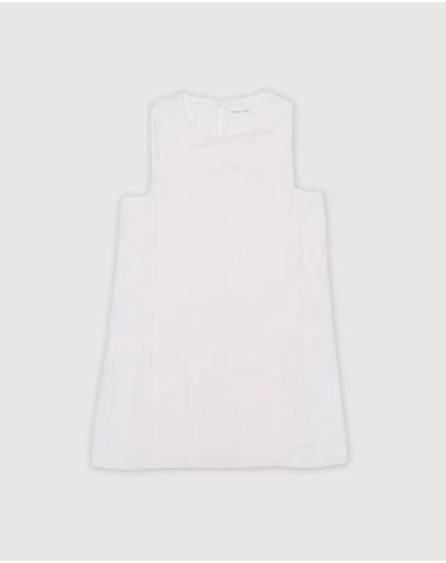 Revibe - Repaired Assembly Label Linen Dress