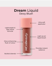 MCoBeauty - Dream Liquid Dewy Blush - Nude Mauve