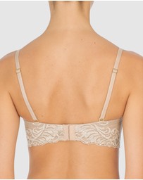 Natori - Feathers Convertible-to-Strapless Plunge Bra with Lace
