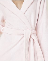 Papinelle - Long Plush Hooded Robe