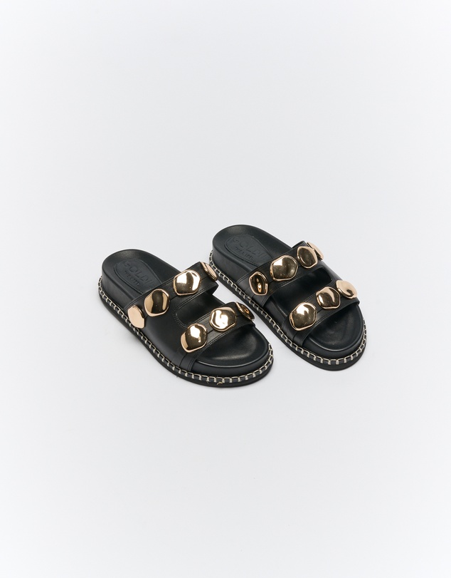 Goldie The Label - Shae Leather Slide