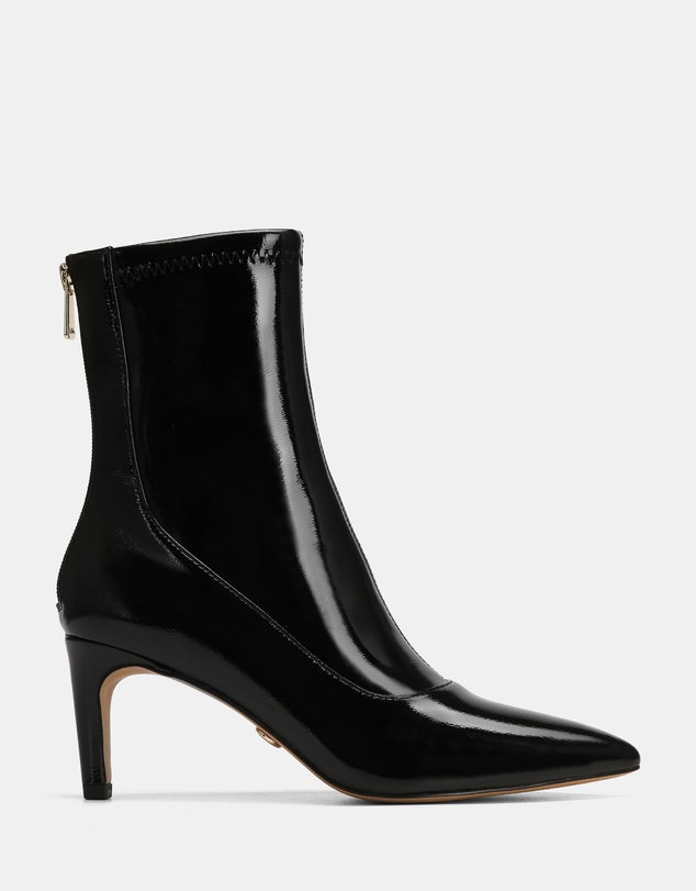 Wittner - Felix Stretch Patent Leather Ankle Boots