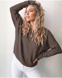 Esther & Co - Joansy Knit - Chocolate