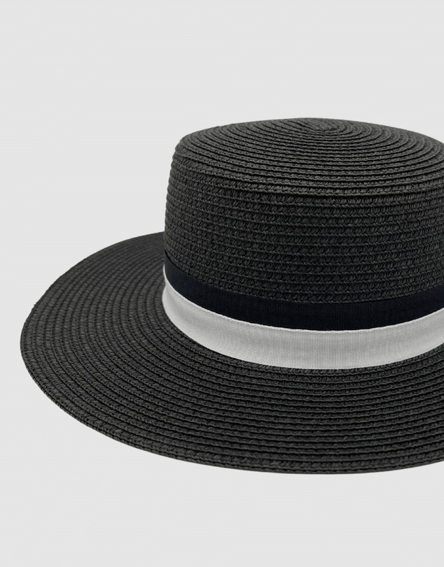 Jacaru - Jacaru 1882 Boater Hat Black