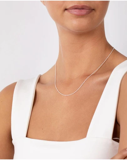 Lovisa - Sterling Silver Twisted Necklace