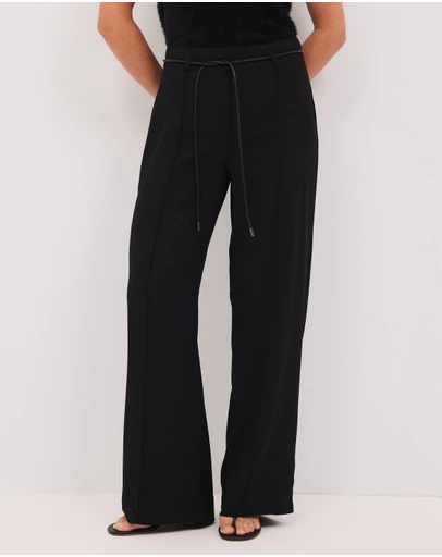 Calli - Mila High Waisted Crepe Pants