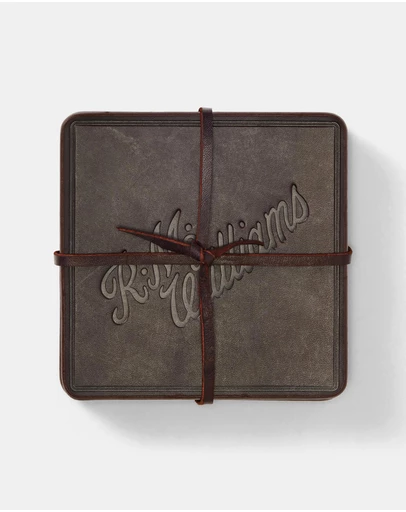 R.M.Williams - Script Logo 4pc Coaster Set