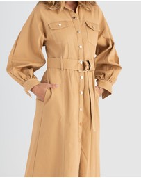 Pasduchas - Abundance Shirt Midi Dress