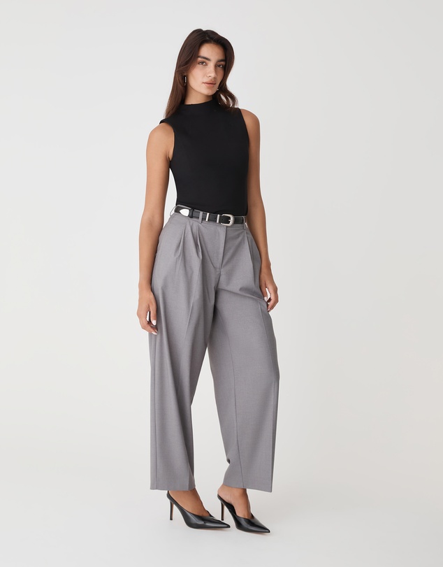 Forcast - Finnley Structured Ponte Top