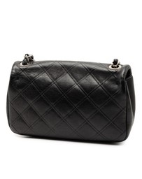 Pre-Loved by Azura Reborn - Pre-Loved Small Diamond Embossed Calfskin New Chic Flap