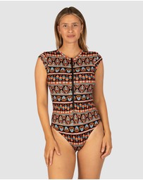 Baku Swimwear - Morocco Zip Front Surfsuit Swimwear