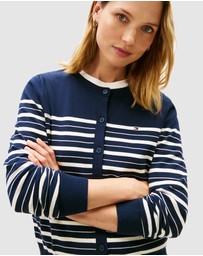 Tommy Hilfiger - Jersey Crew Neck Cardigan