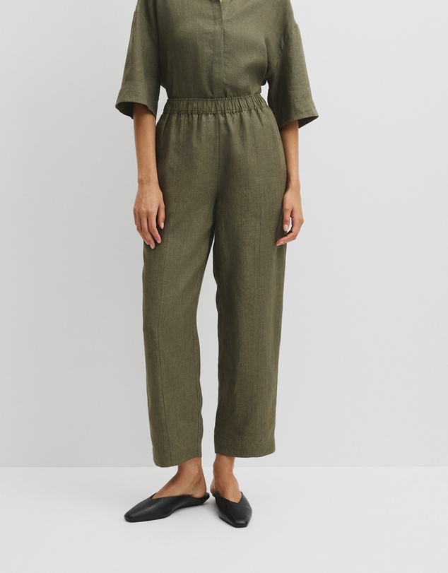 Country Road - Organically Grown Linen Tapered Jogger