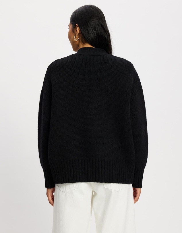 White By FTL - Amber Merino Cardigan