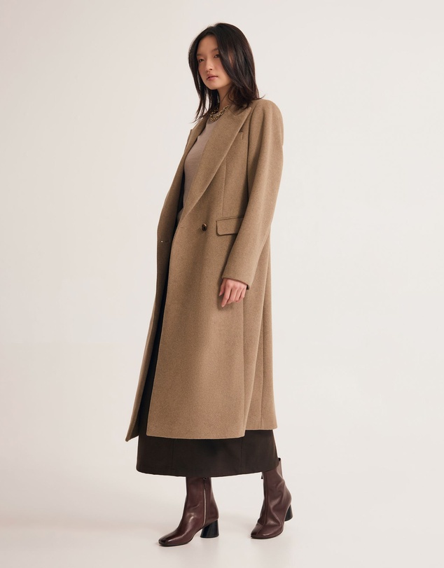 Oxford - Saskia Double Breasted Wool Rich Coat