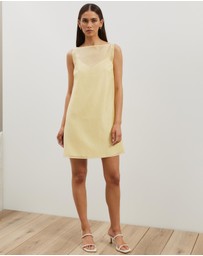 Atmos&Here - Tammy Organza Mini Dress