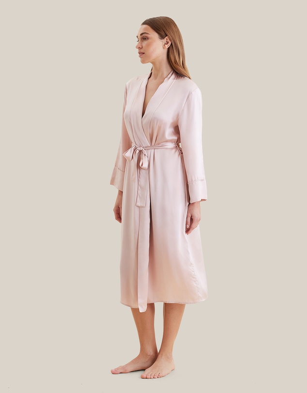 Papinelle - Audrey Washable Silk Long Robe
