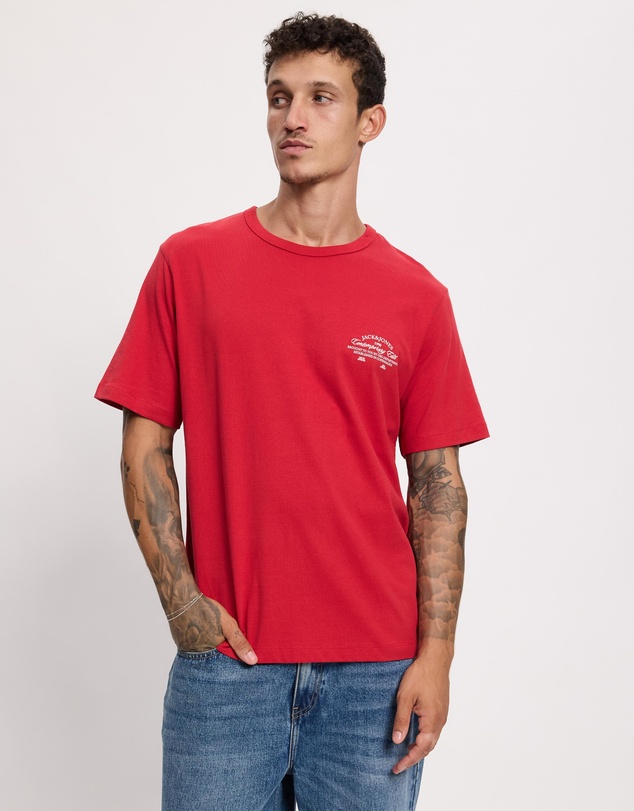 Jack & Jones - Nantucket Script Chest Tee