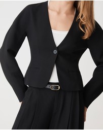 Forcast - Pippa Rounded Shoulder Blazer