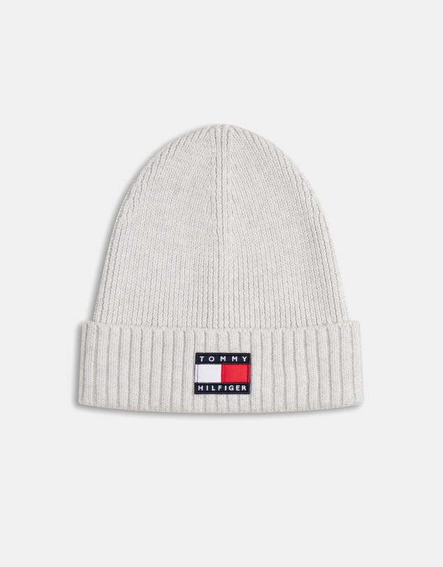 Tommy Hilfiger - Heritage Flag Rib-Knit Beanie - Kids