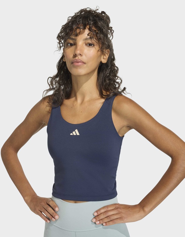 adidas Performance - 3 Stripes Studio All Me Light Support Tank Womens