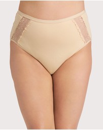 Ava & Audrey  - Ava & Audrey Hannah Cotton & Lace Full Brief