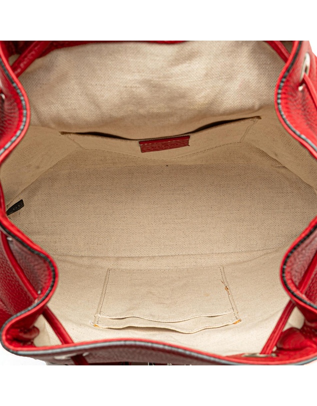Pre-Loved by Azura Reborn - Pre-Loved Leather Bamboo Tassel Backpack