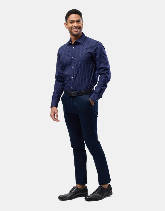 Brooksfield - Stretch Performance Reg Fit Shirt