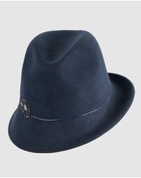 Max Alexander - Felt Navy Trilby Hat