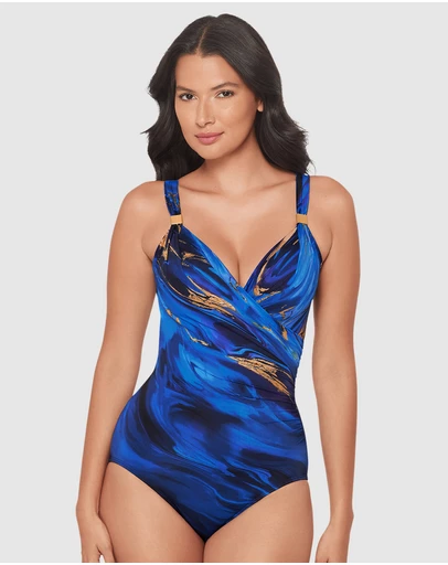 Miraclesuit Swimwear  - Stellar Nova Siren Crossover Shaping Swimsuit