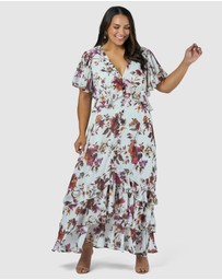 Something 4 Olivia - Lavinia Frill Maxi Dress