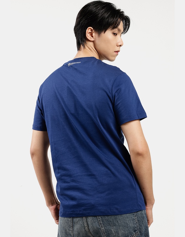 Karl Lagerfeld - Elongated Logo Graphic T-Shirt