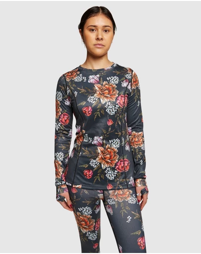 ROJO Outerwear - Womens Living Best Life Crew Neck Top