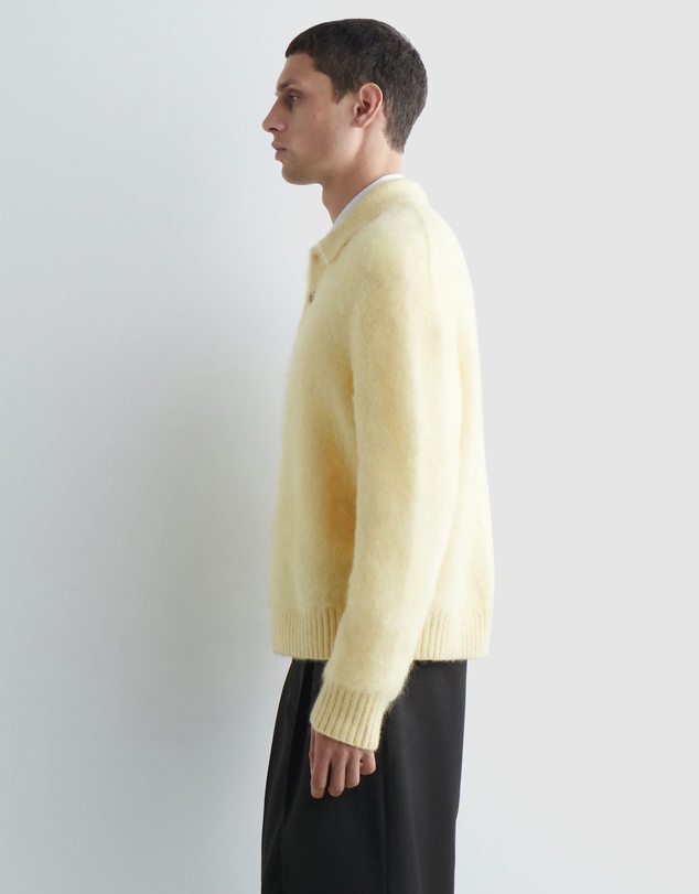 COS - Brushed Mohair-Blend Polo Jumper