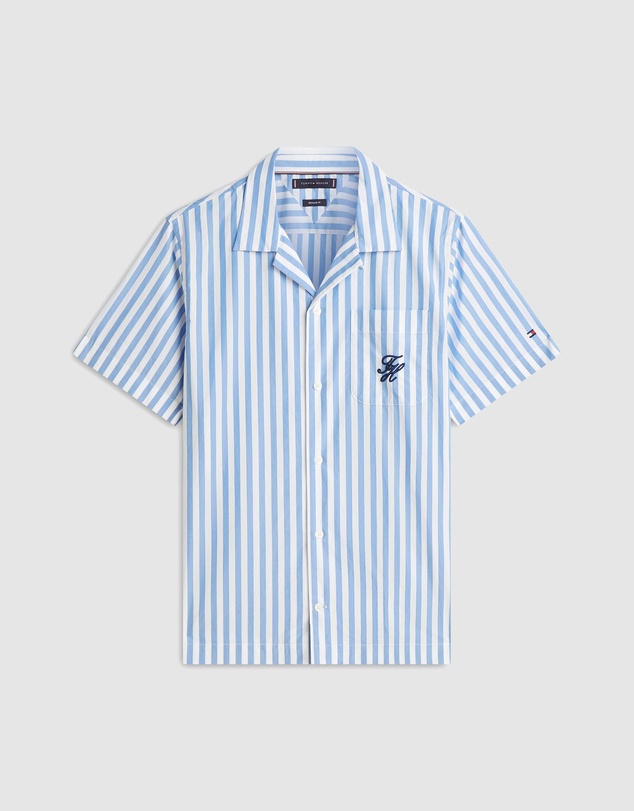 Tommy Hilfiger - Regular Fit Paper Touch Short Sleeve Shirt
