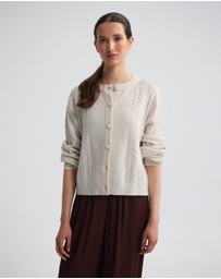 Oxford - Amelia Cable Knit Cardigan