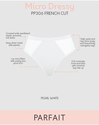 Parfait - Micro Dressy French Cut High Waist Brief