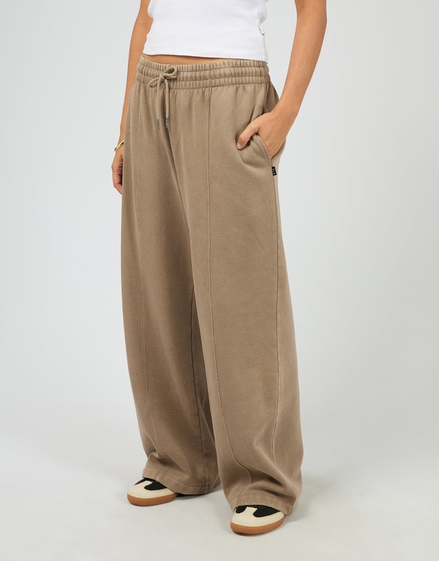 All About Eve - Aae Vintage Wide Leg Trackpant Stone