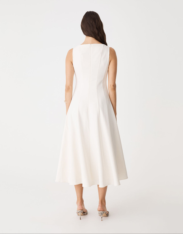 Forcast - Sally Panel Midi Dress