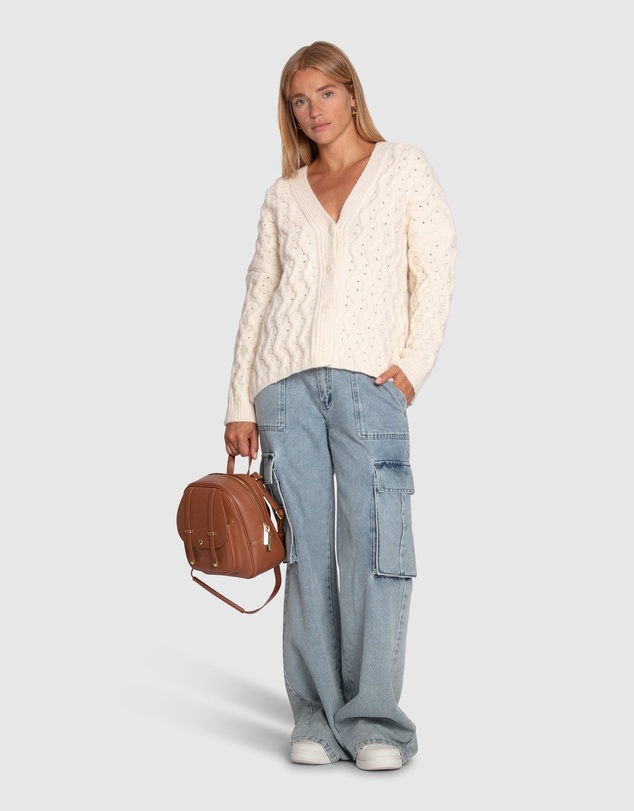 Belle & Bloom - Sugar Plum Chunky Cardigan