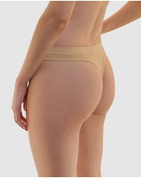 B Free Intimate Apparel - Seamless Stretch Comfort G String - 3 Pack