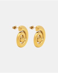Zoe Olivia - Waterproof Spiral Stud Earring