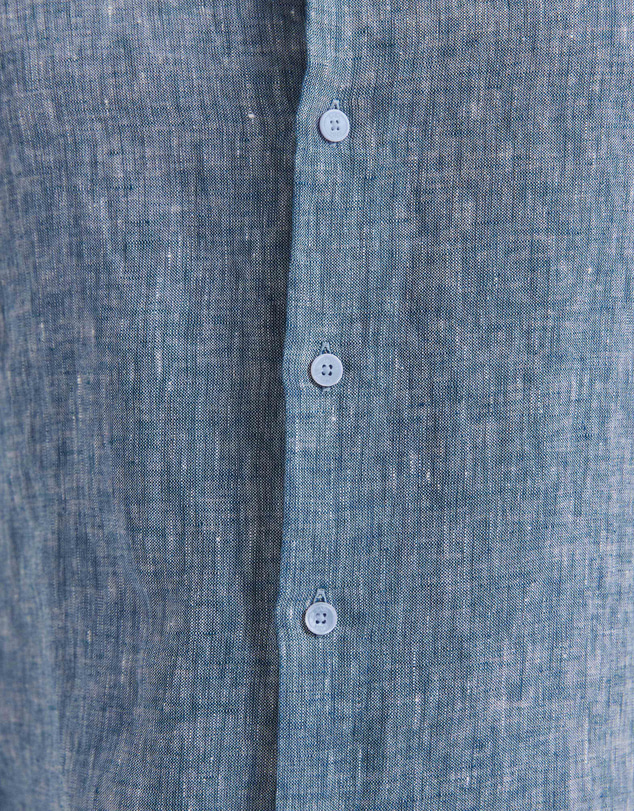 SABA - Anderson Classic Yarn Dyed Linen Shirt