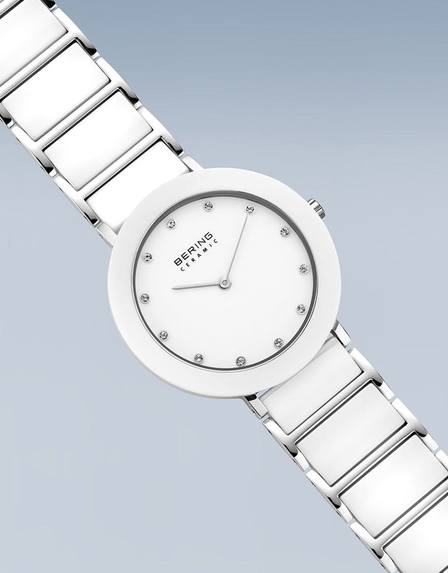 Bering - Ceramic 29mm White Watch