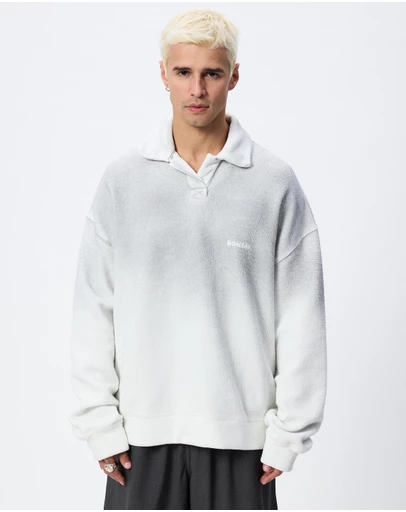 Bonsai - Special Dye Polo Oversized Sweatshirt