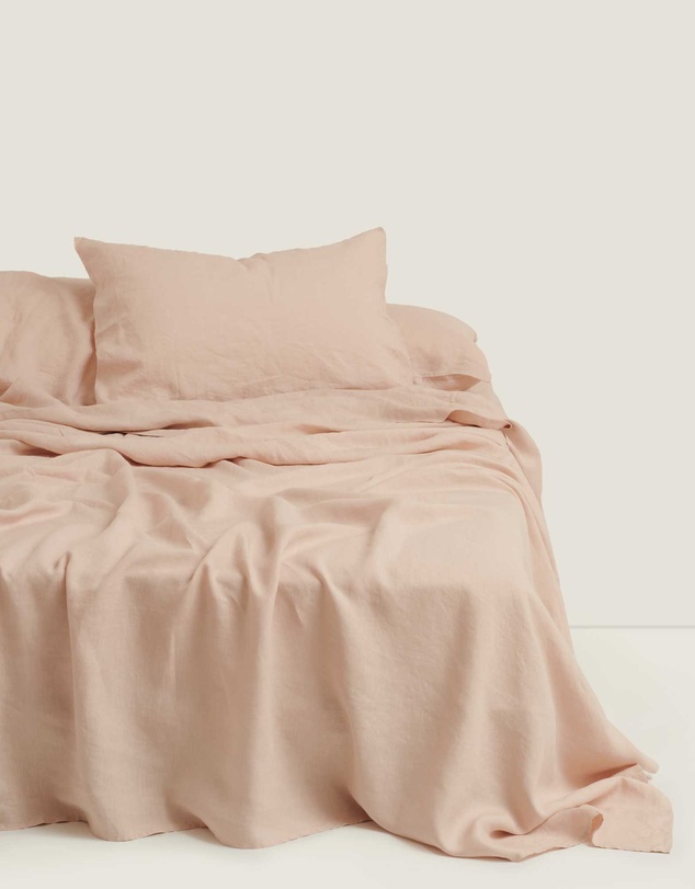 Carlotta + Gee - 100% Linen Flat Sheet
